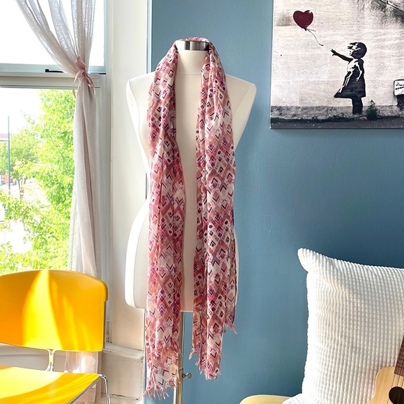Multi-way print scarf - Picture 6 of 6